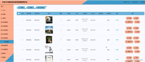 SSM毕业生书籍回购及租赁销售管理系统源码解析